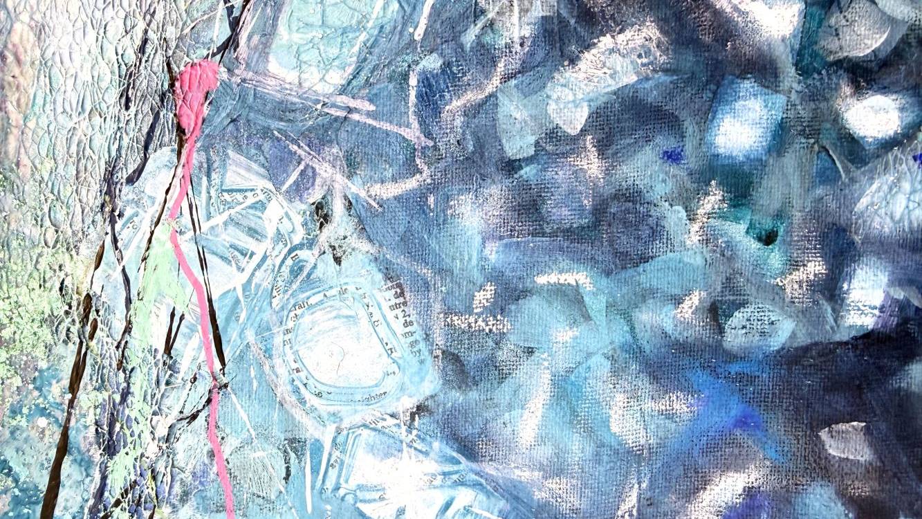 Expressive, Mixed-Media Abstract Art for Modern Homes & Workspaces - 
