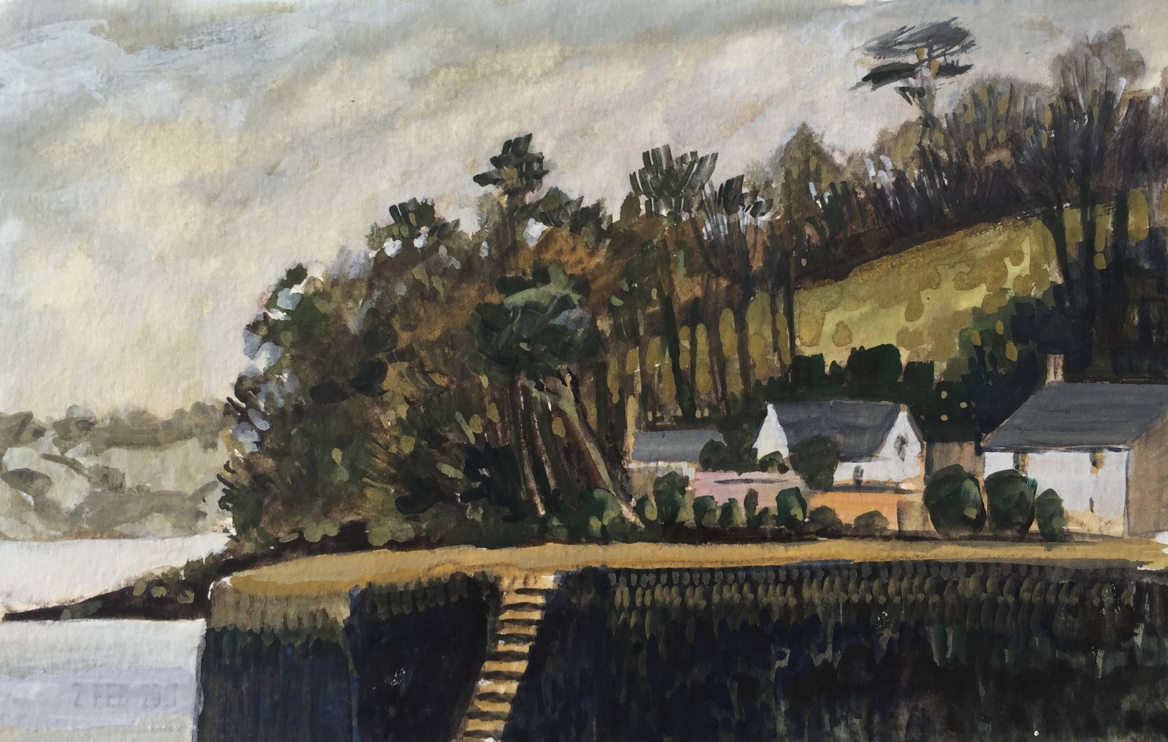 Treath in Winter - Sarah Wimperis