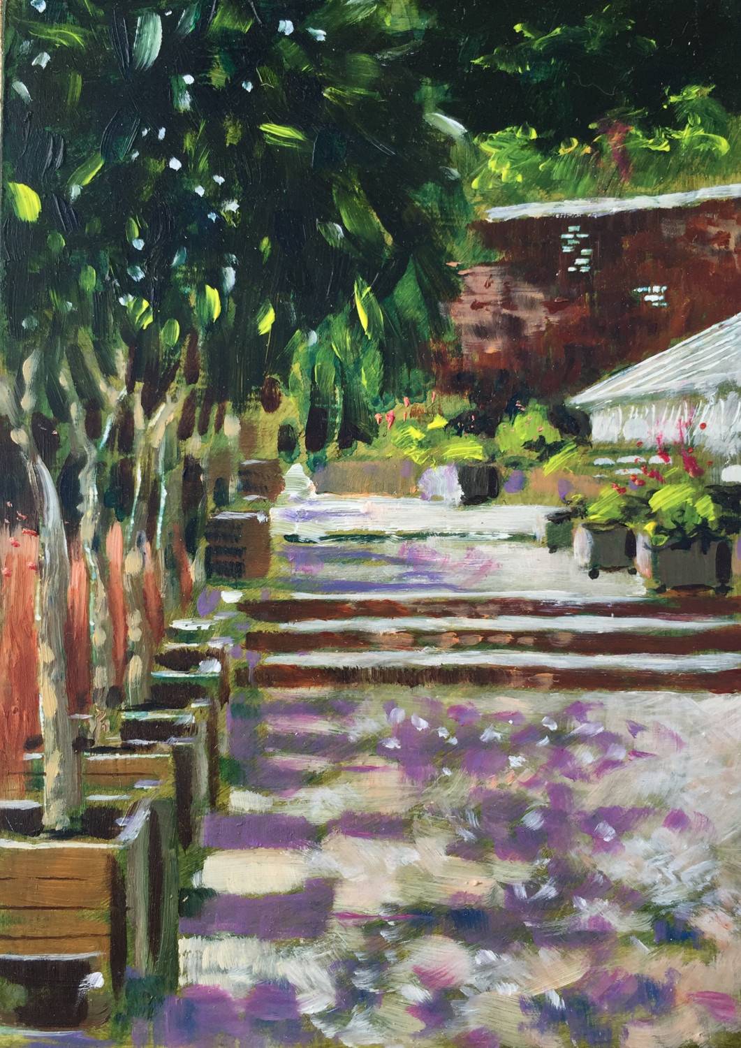 Bay Trees at Heligan - Sarah Wimperis