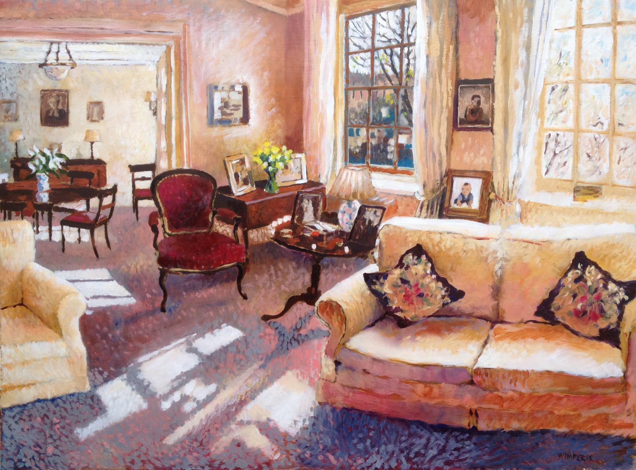 February Afternoon in Kensington - Sarah Wimperis