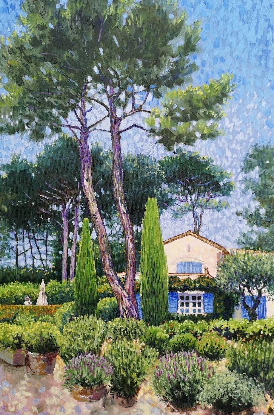 Blue Shutters - Sarah Wimperis