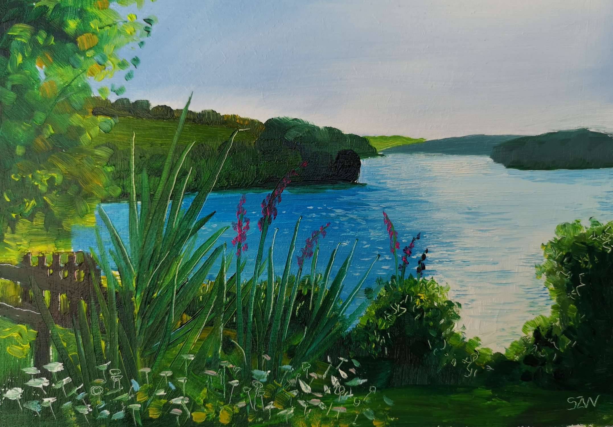 A Garden Above the River 2nd June 2020 - Sarah Wimperis