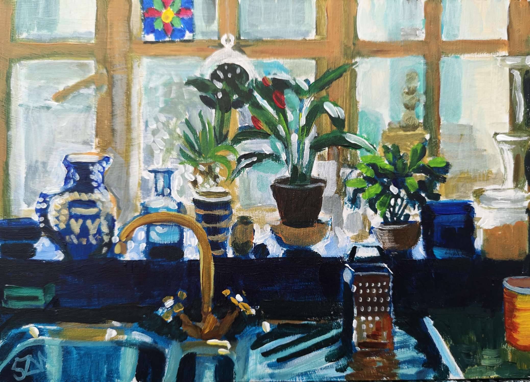 Domestic Landscape 12th January 2021 - Sarah Wimperis