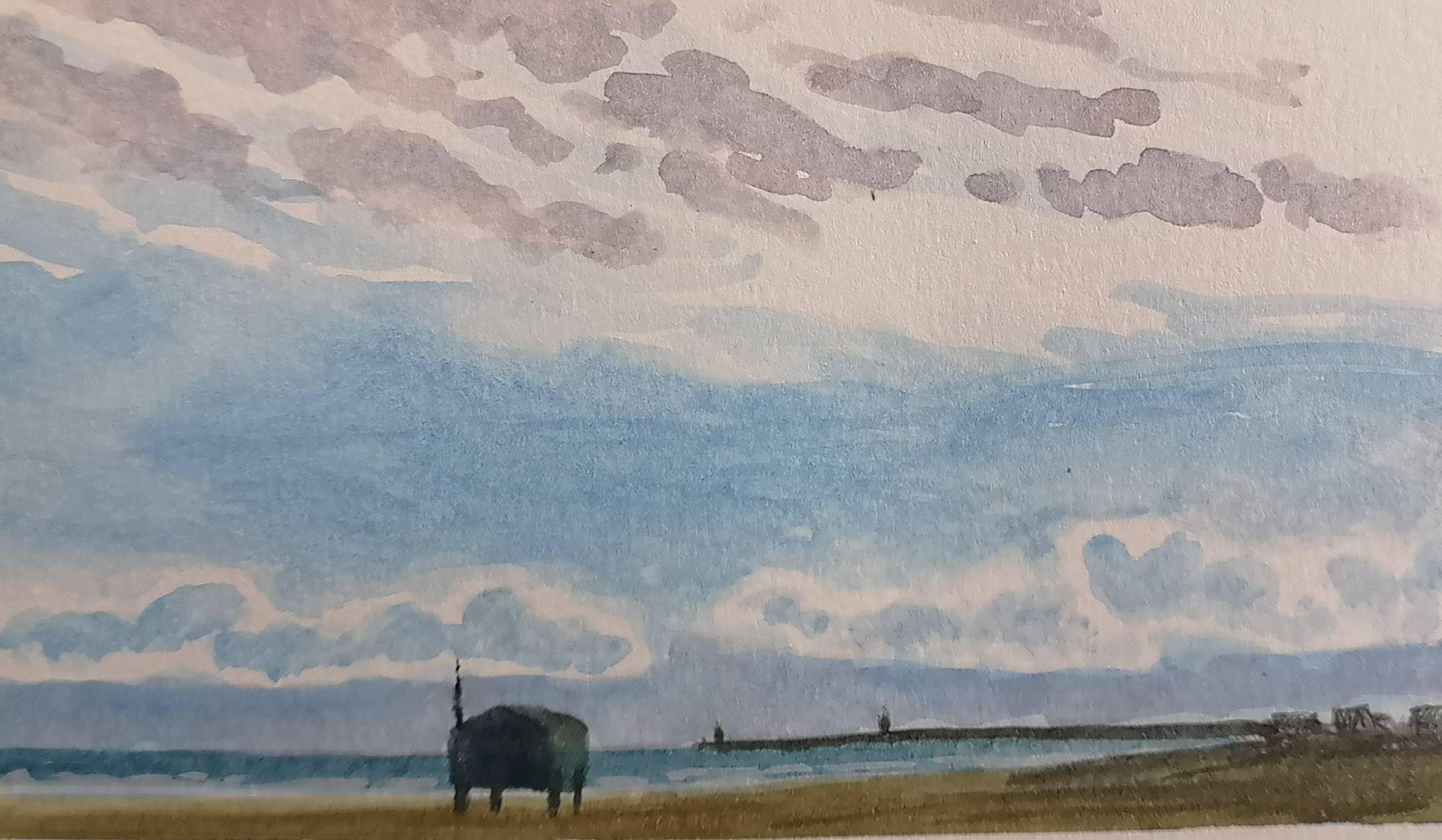 Clouds over Sea, Day - Sarah Wimperis
