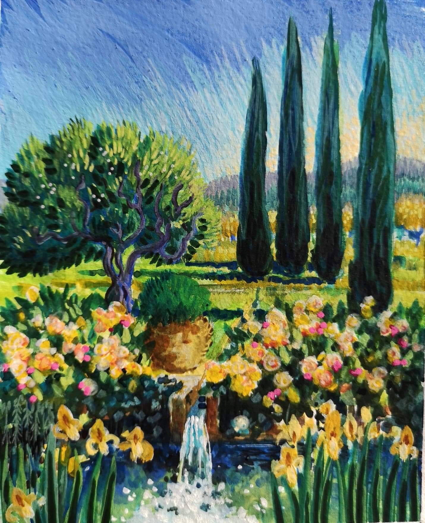 Water Garden - Sarah Wimperis