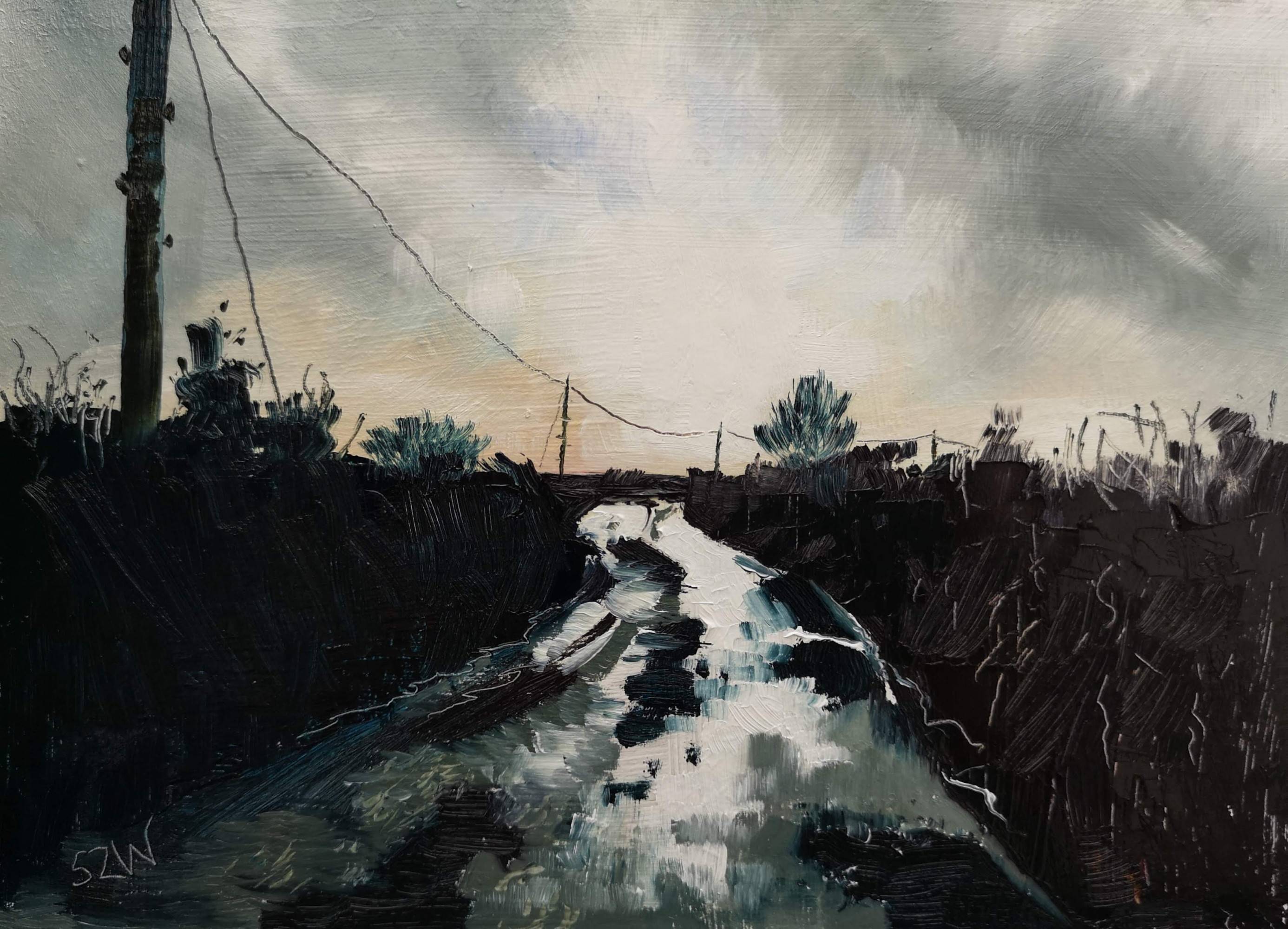 Winter Lane - Sarah Wimperis