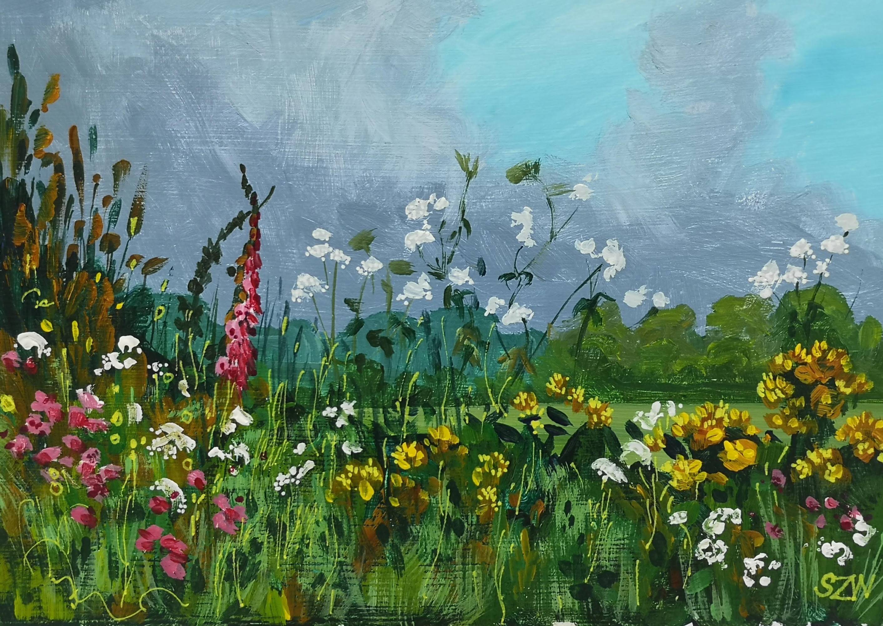 Spring, Hedge - Sarah Wimperis