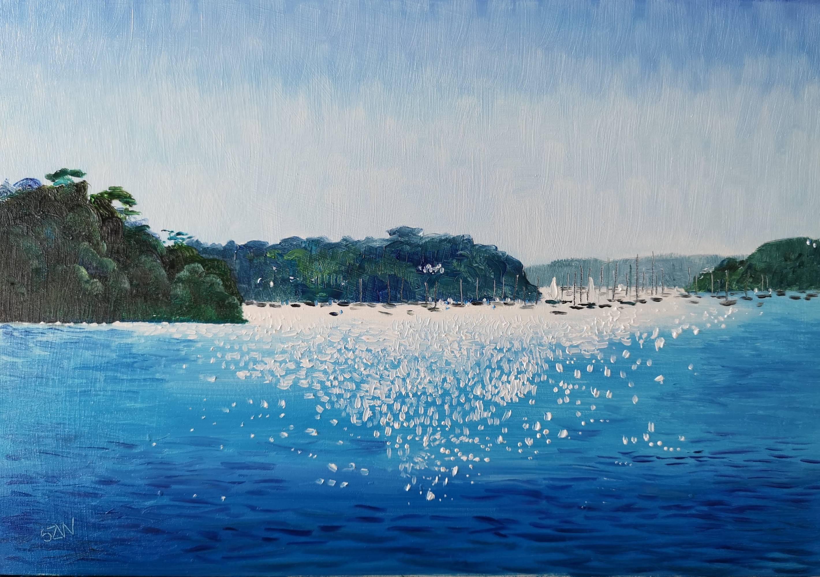 Summer, Home in the Evening - Sarah Wimperis