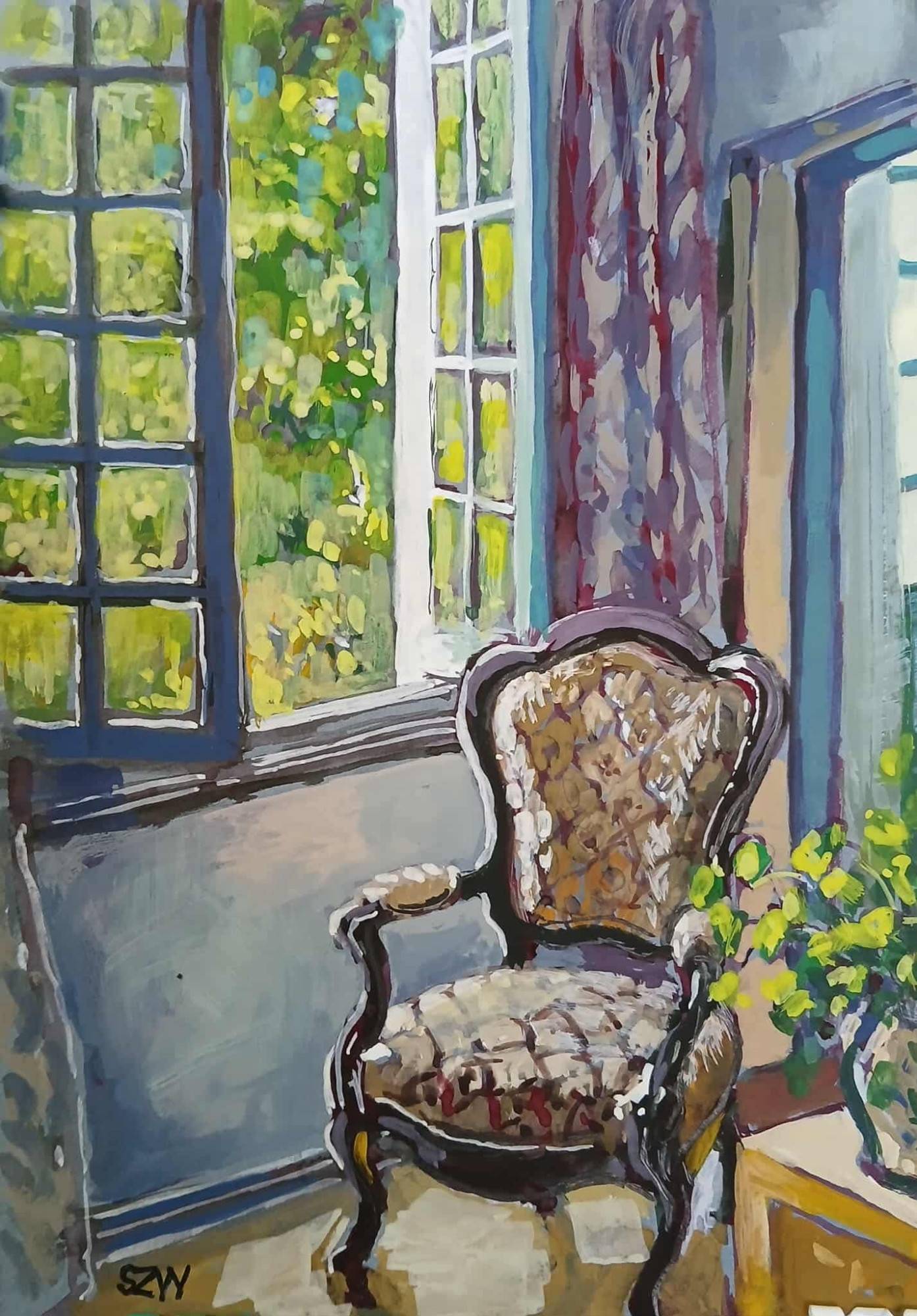 Bedroom Chair - Sarah Wimperis