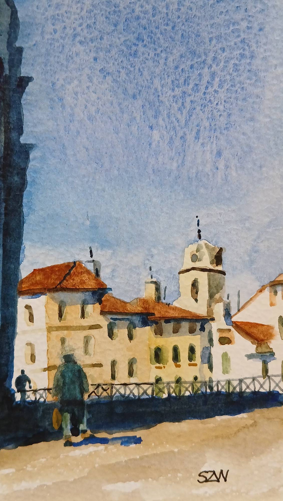 Arles, Lunchtime - Sarah Wimperis