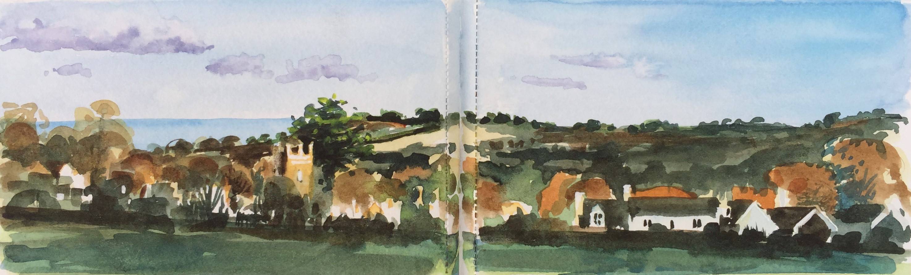 A Cornish Spring sketchbook - Sarah Wimperis