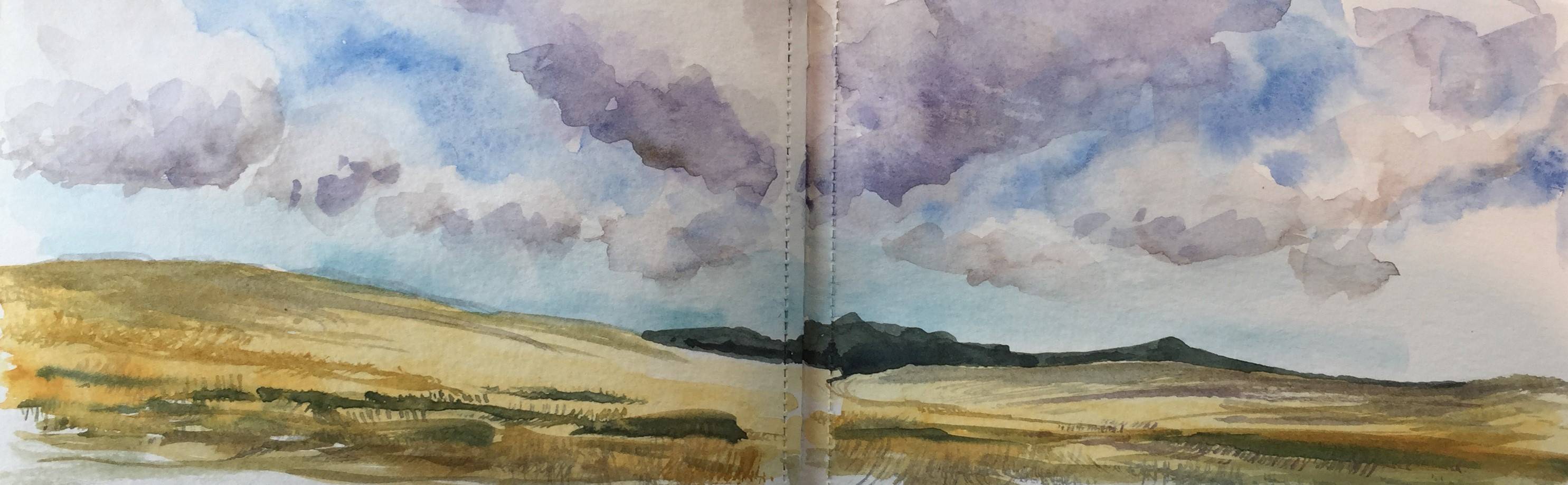 A Cornish Spring sketchbook - Sarah Wimperis