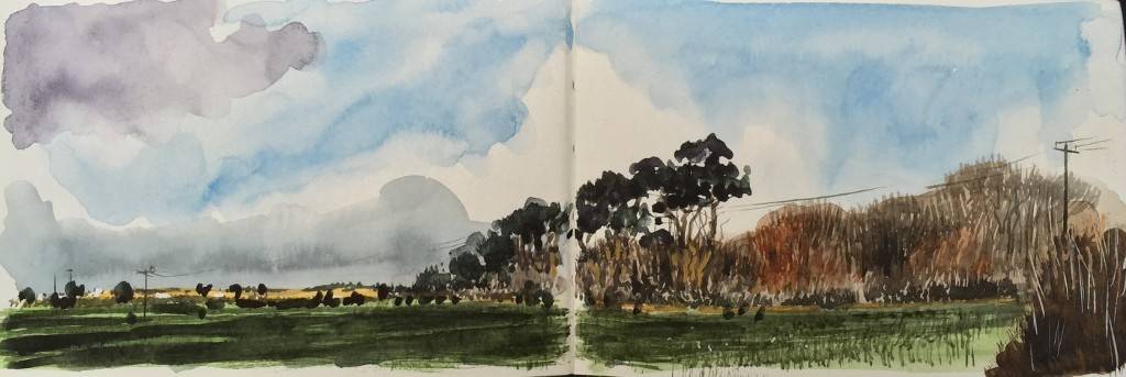 A Cornish Winter sketchbook - Sarah Wimperis