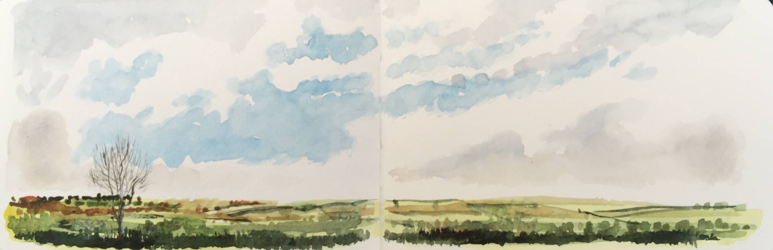 A Cornish Winter sketchbook - Sarah Wimperis