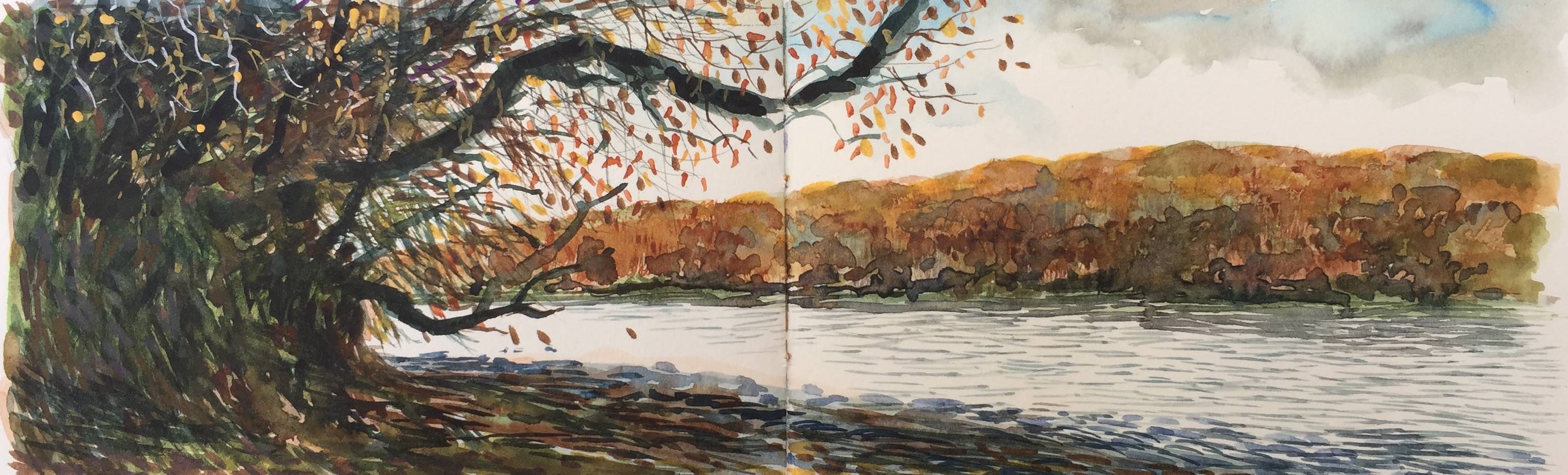 Helford River Sketchbook - Sarah Wimperis