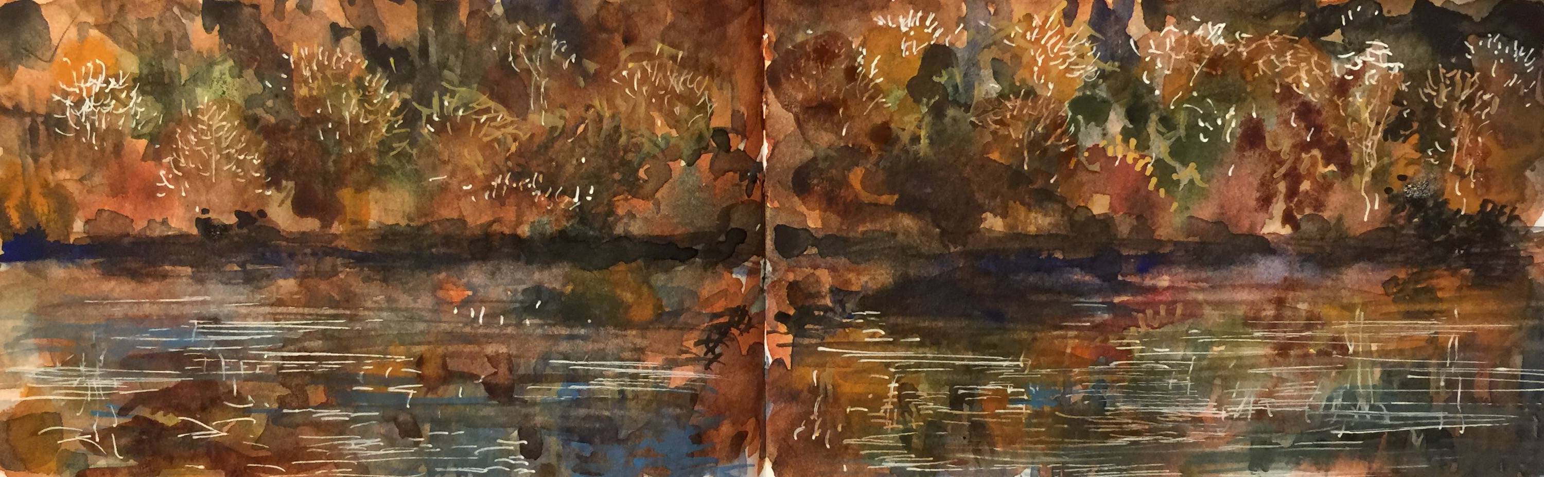 Helford River Sketchbook - Sarah Wimperis