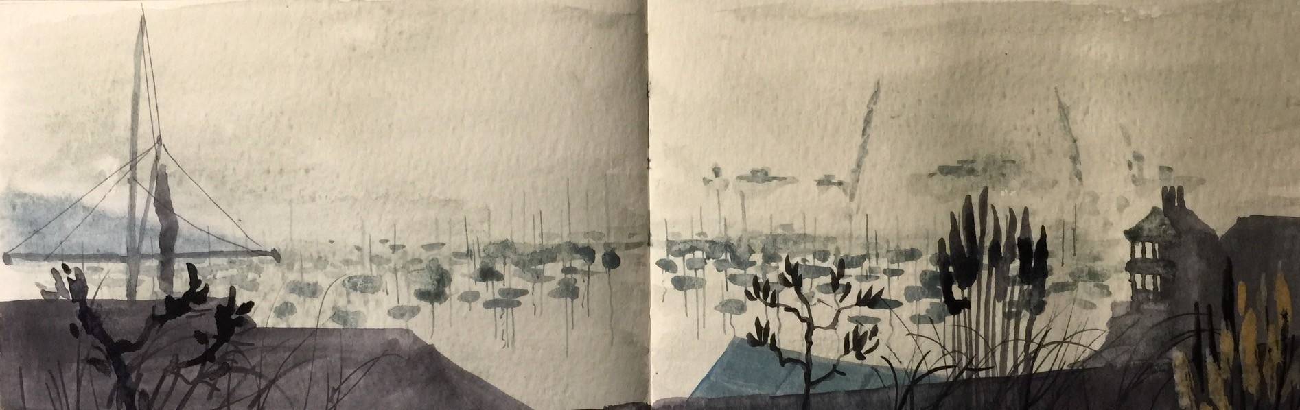 Cornish Coast Sketchbook - Sarah Wimperis