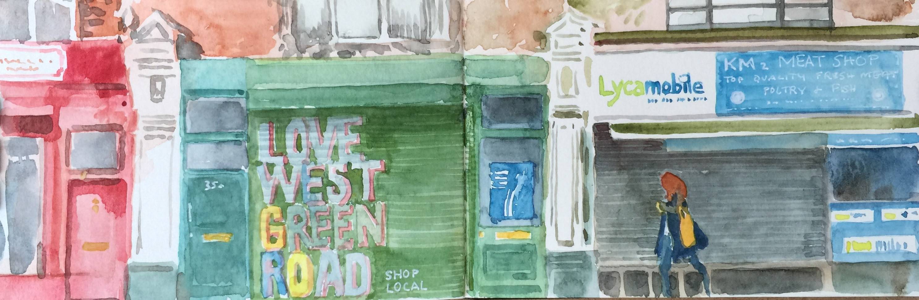 London Sketchbook - Sarah Wimperis