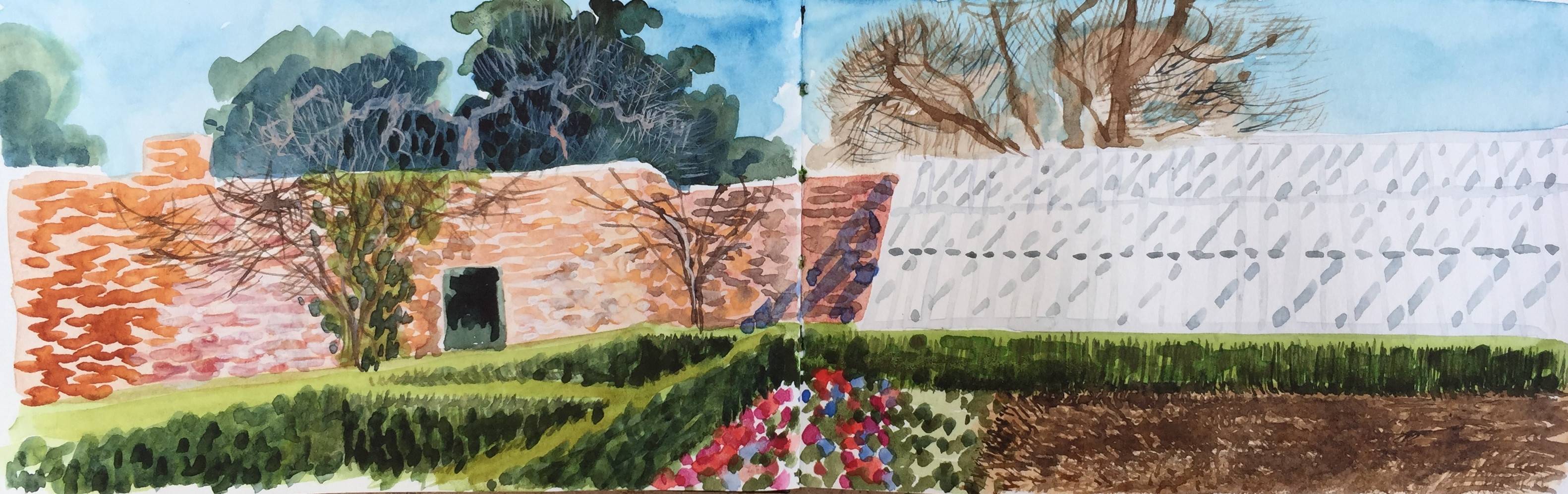 A Garden Sketchbook - Sarah Wimperis