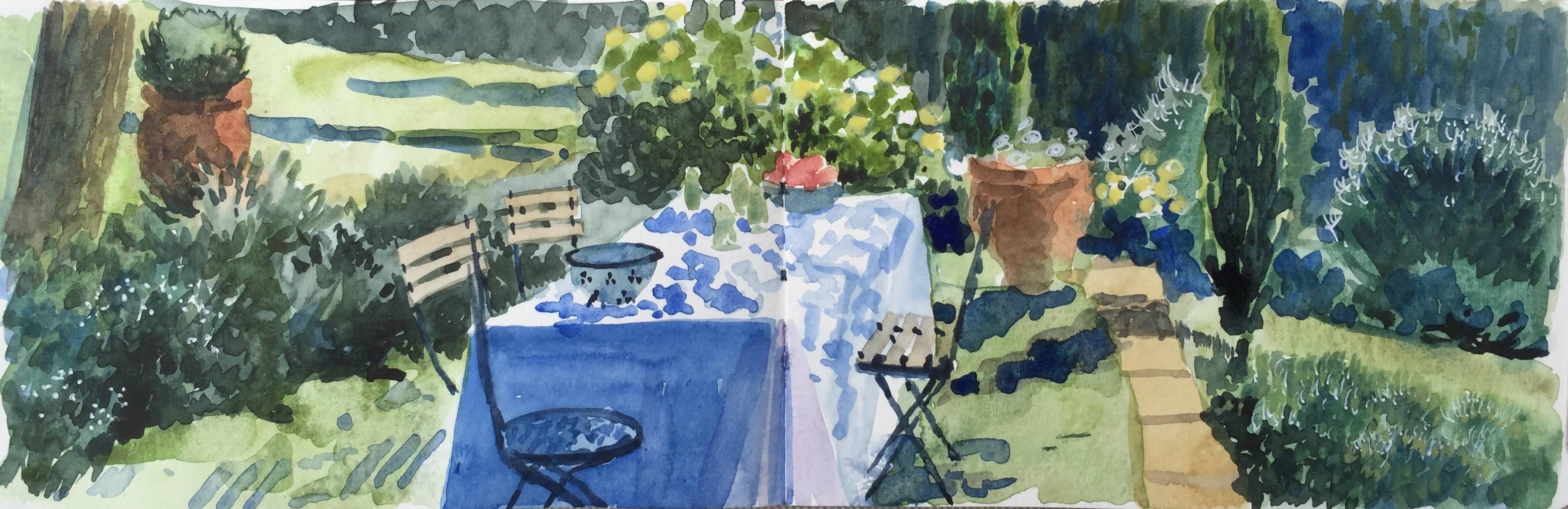 A Garden Sketchbook - Sarah Wimperis