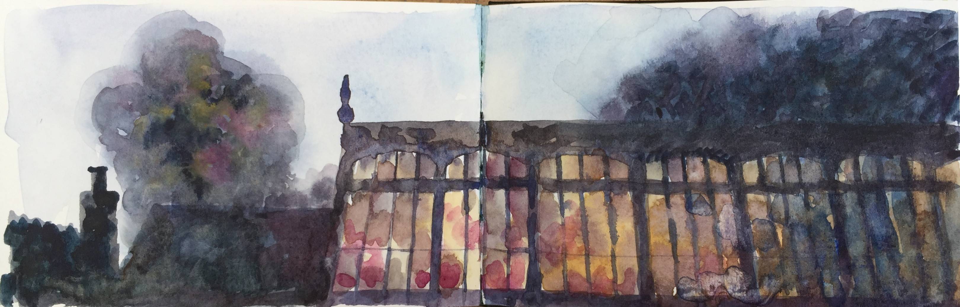A Garden Sketchbook - Sarah Wimperis