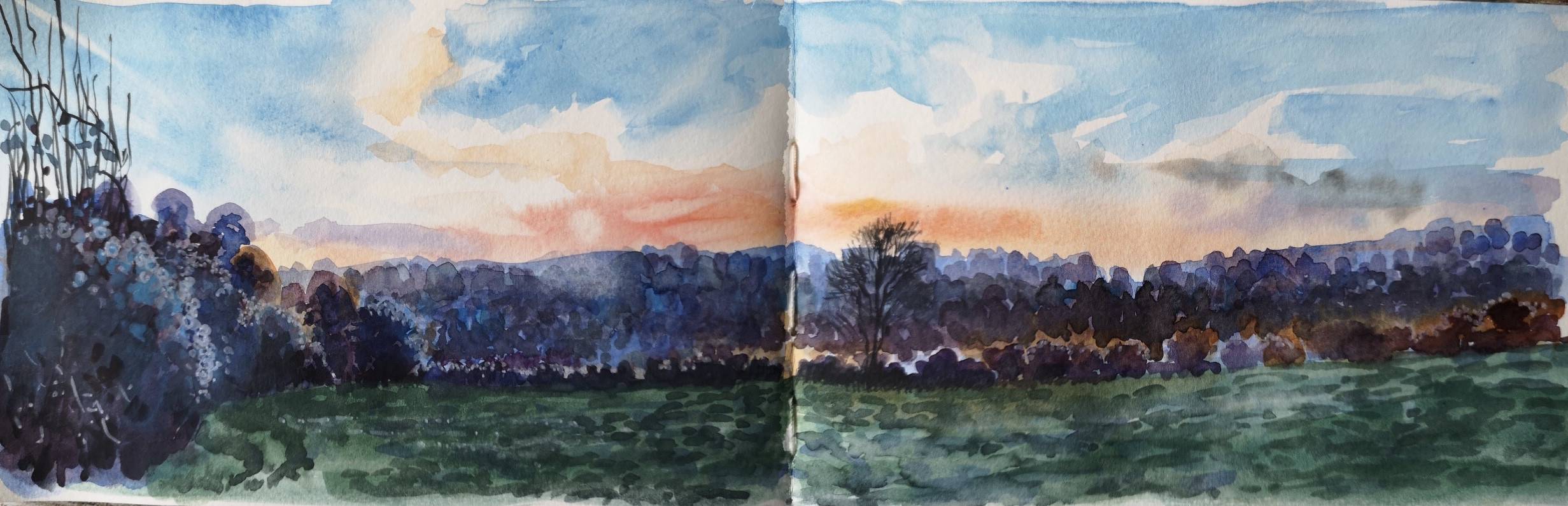 A Cotswold Sketchbook - Sarah Wimperis