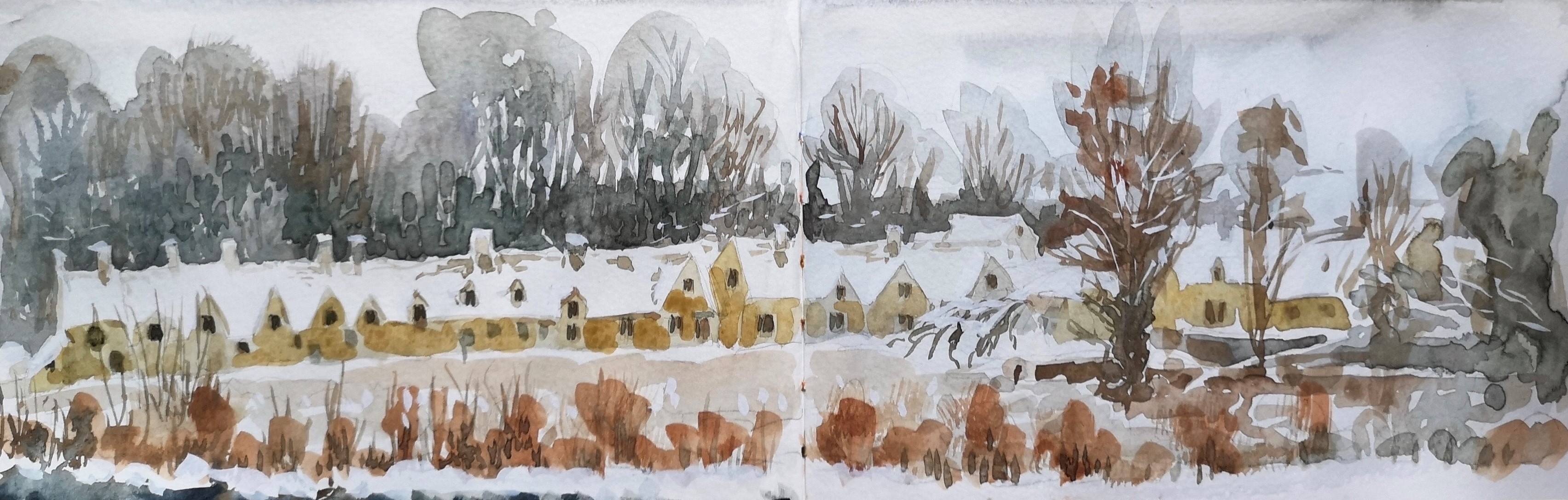 A Cotswold Sketchbook - Sarah Wimperis