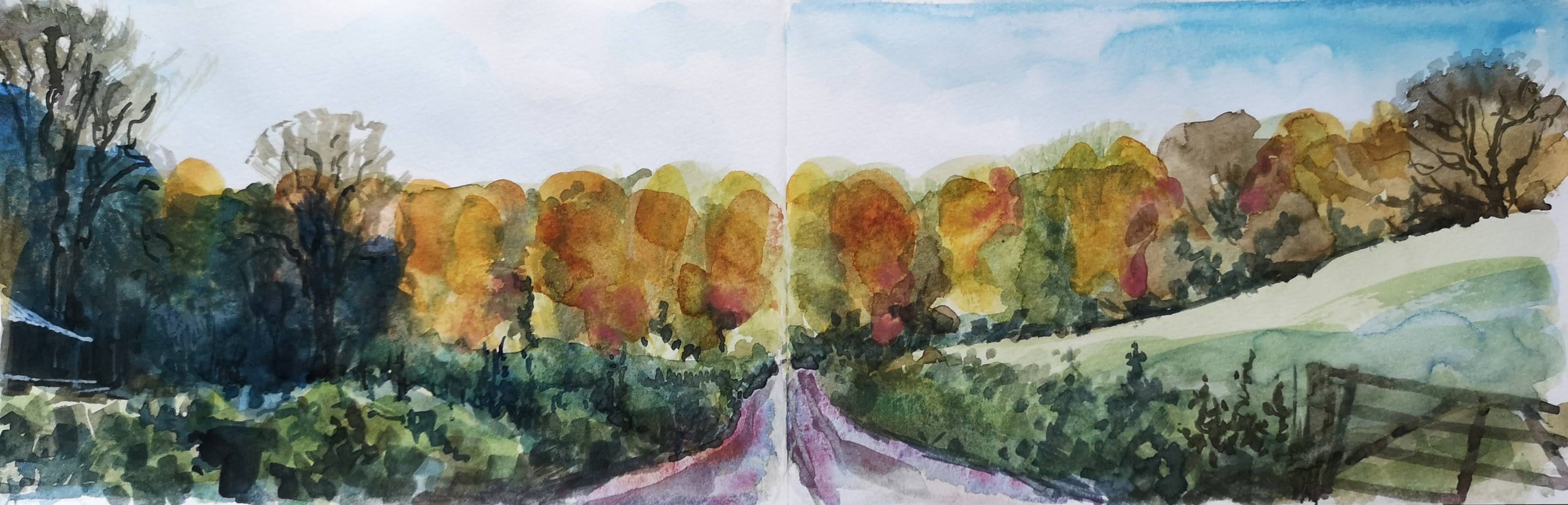 A Cotswold Sketchbook - Sarah Wimperis