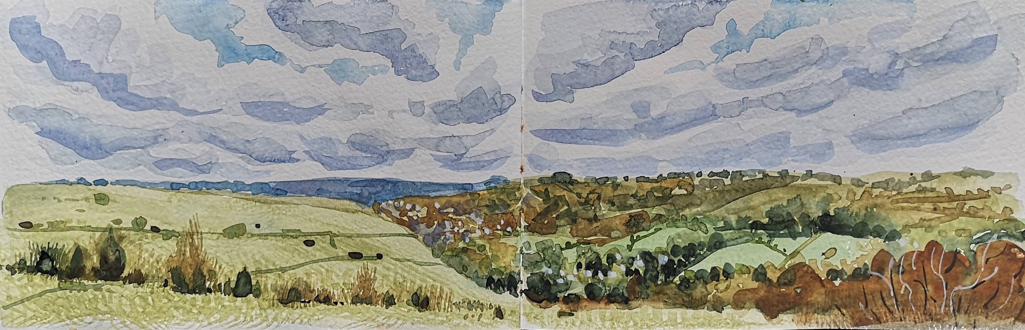 A Cotswold Sketchbook - Sarah Wimperis