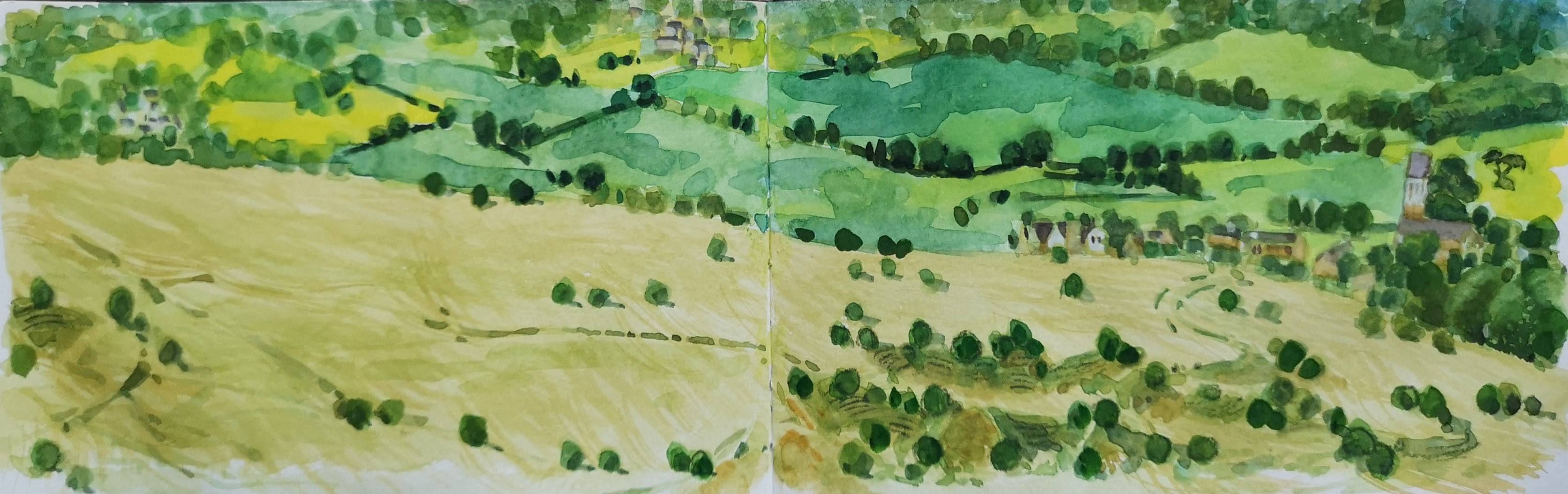 A Cotswold Sketchbook - Sarah Wimperis