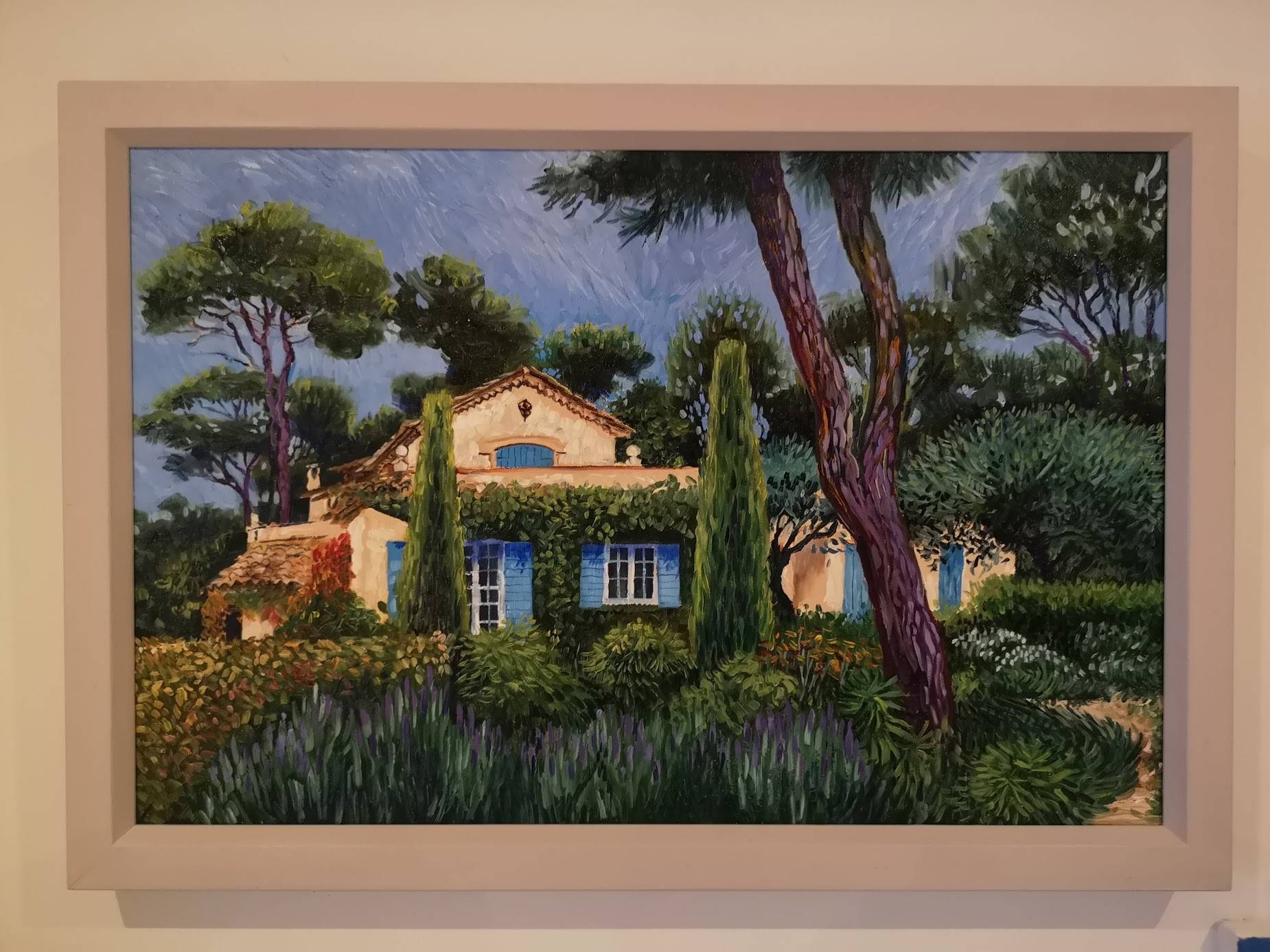 Blue Shutters II - Sarah Wimperis