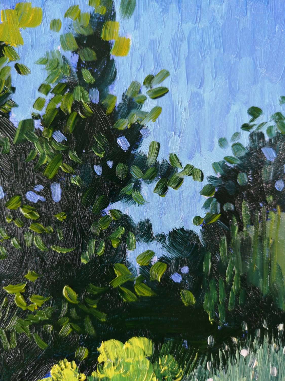 A Garden in May - Sarah Wimperis