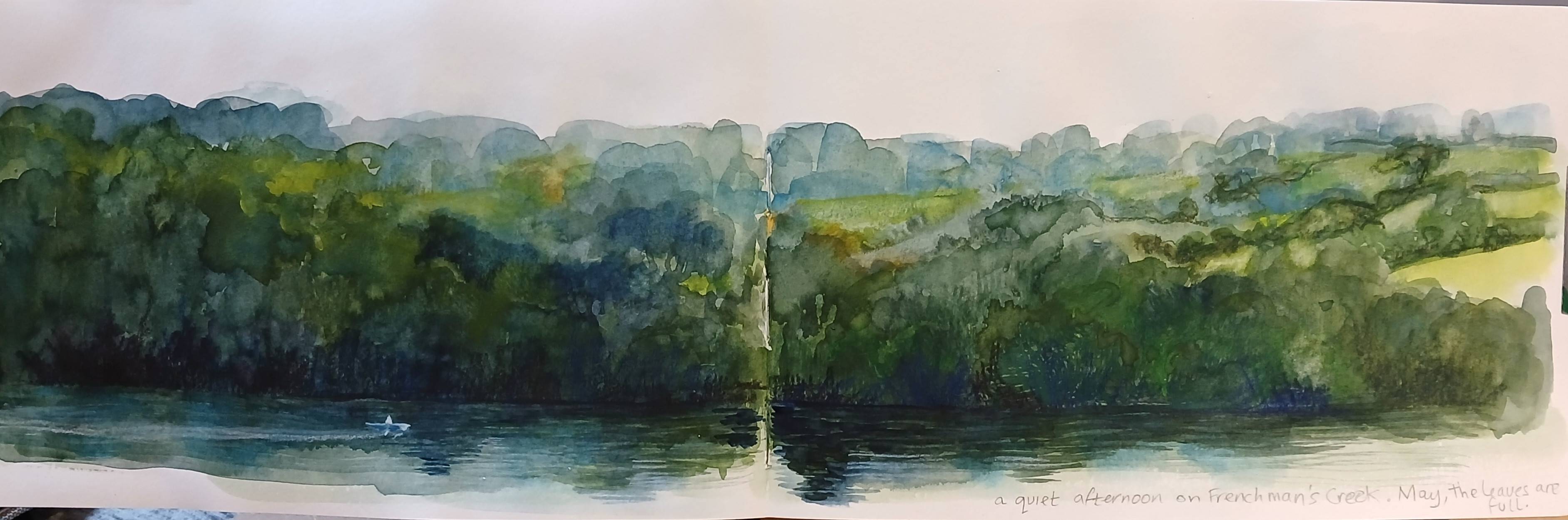 Helford River Seasons Sketchbook - Sarah Wimperis