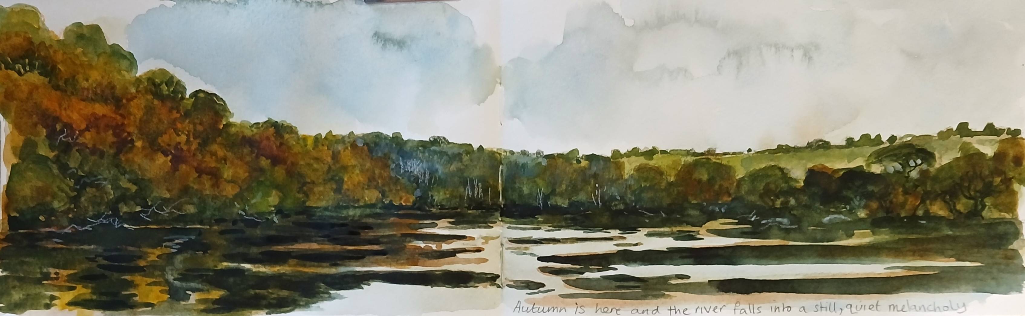 Helford River Seasons Sketchbook - Sarah Wimperis
