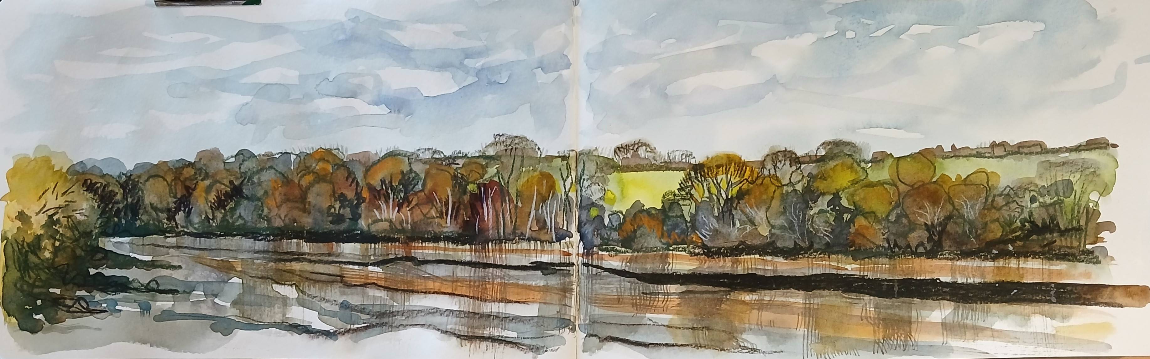 Helford River Seasons Sketchbook - Sarah Wimperis