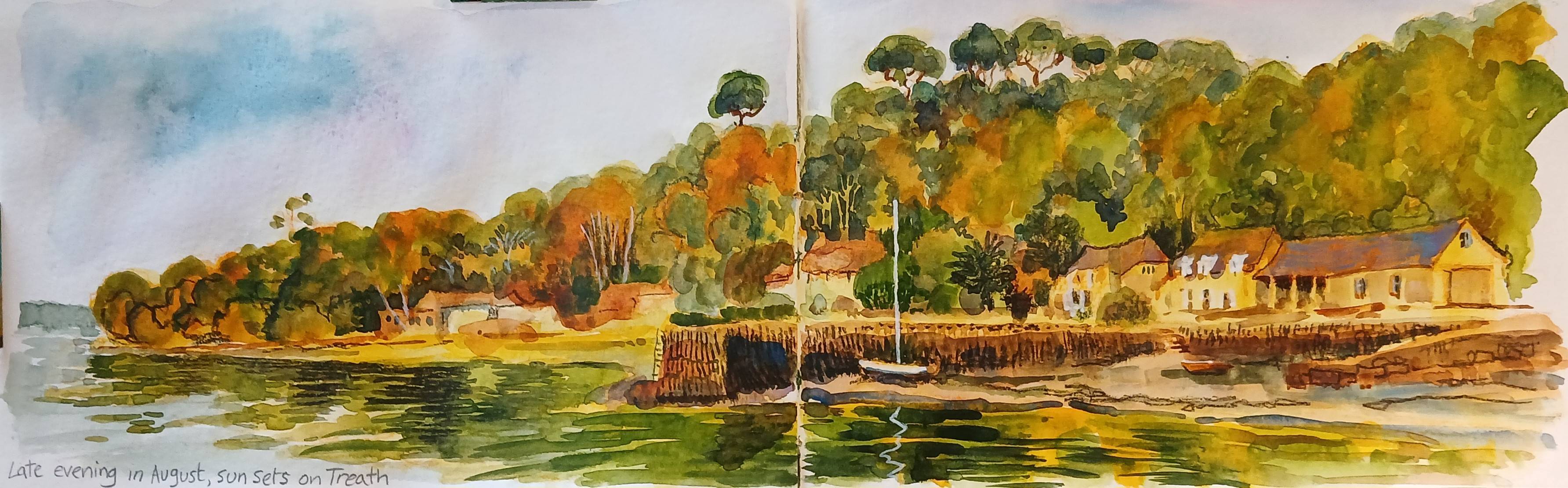 Helford River Seasons Sketchbook - Sarah Wimperis