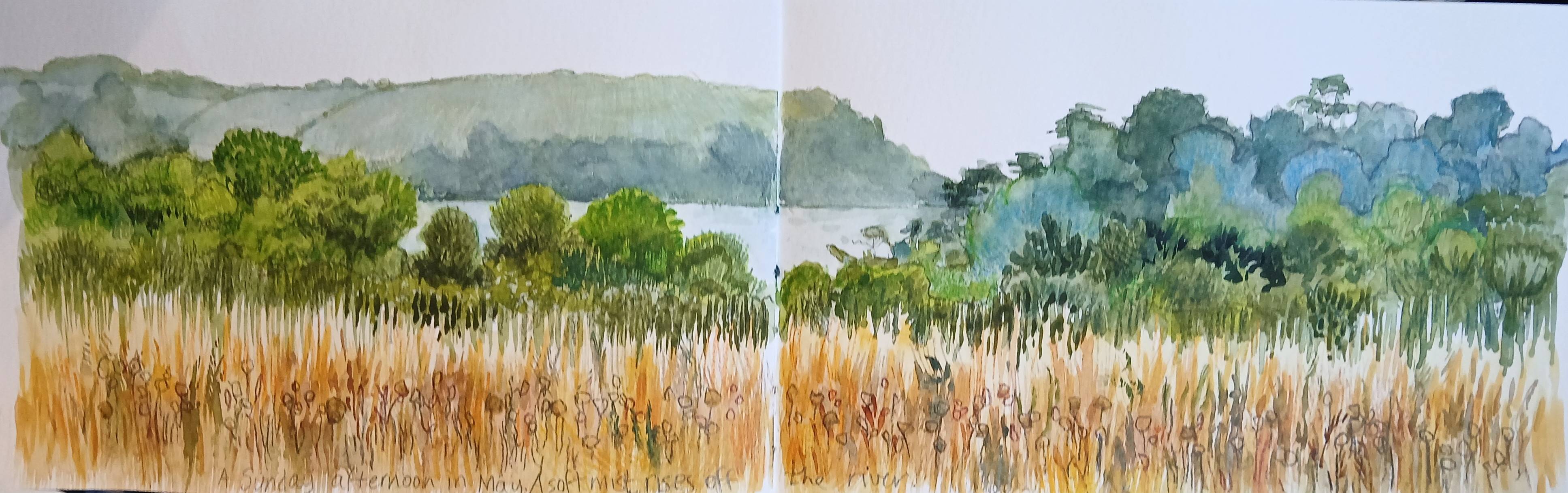 Helford River Seasons Sketchbook - Sarah Wimperis