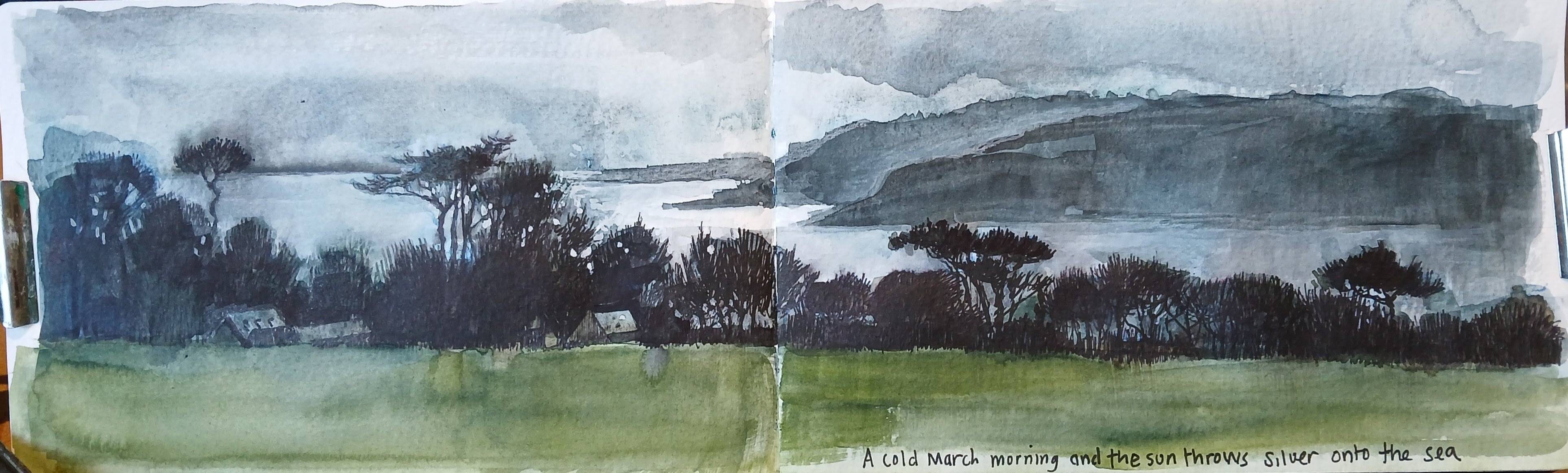 Helford River Seasons Sketchbook - Sarah Wimperis