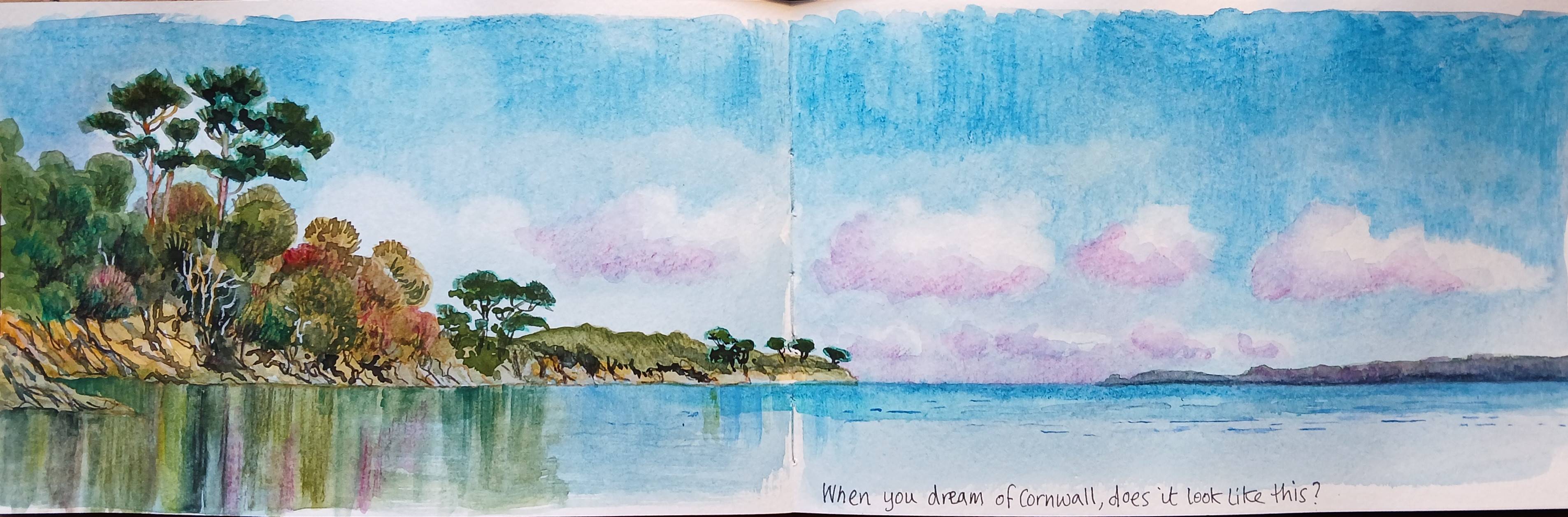 Helford River Seasons Sketchbook - Sarah Wimperis