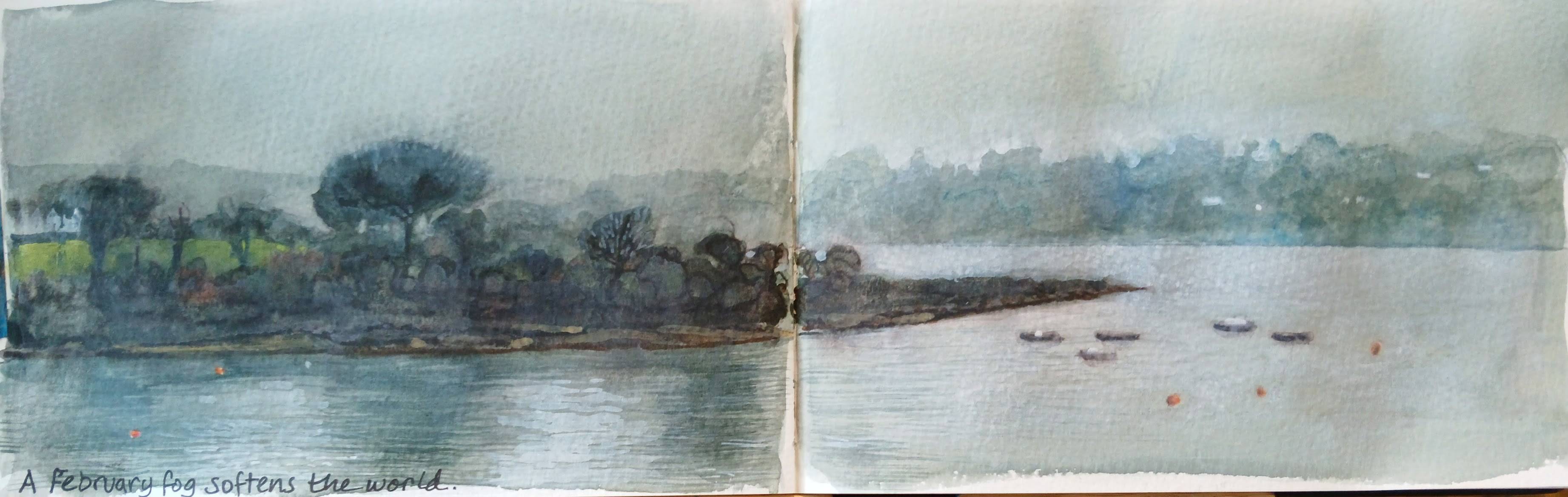 Helford River Seasons Sketchbook - Sarah Wimperis