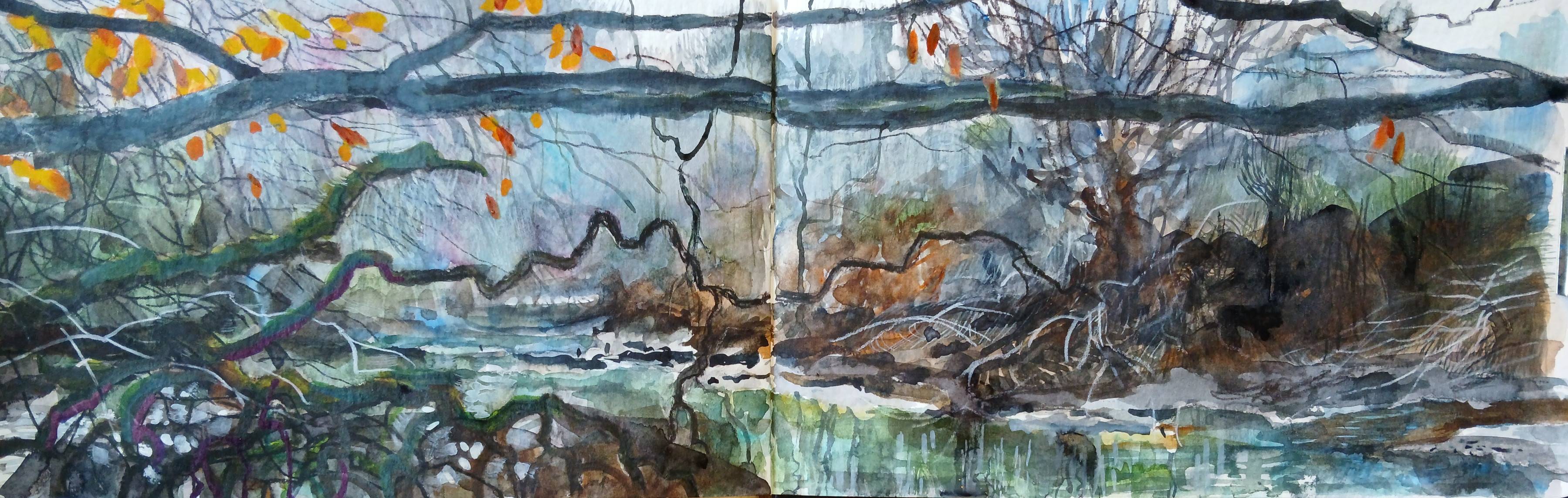 Helford River Seasons Sketchbook - Sarah Wimperis