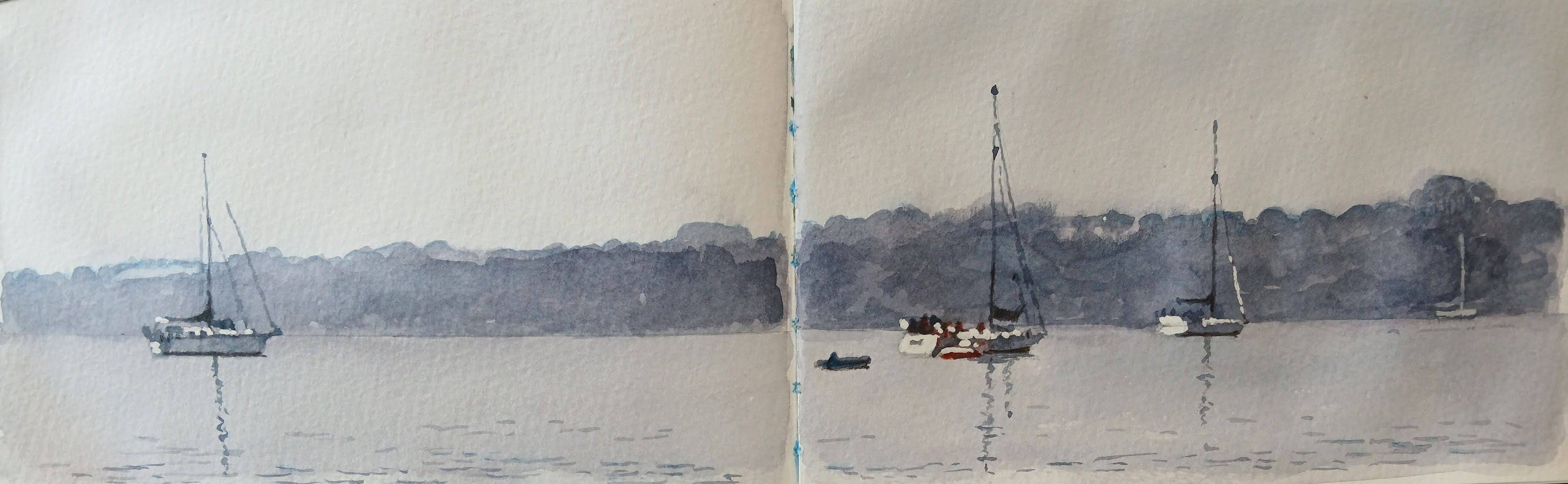 Helford River Seasons Sketchbook - Sarah Wimperis