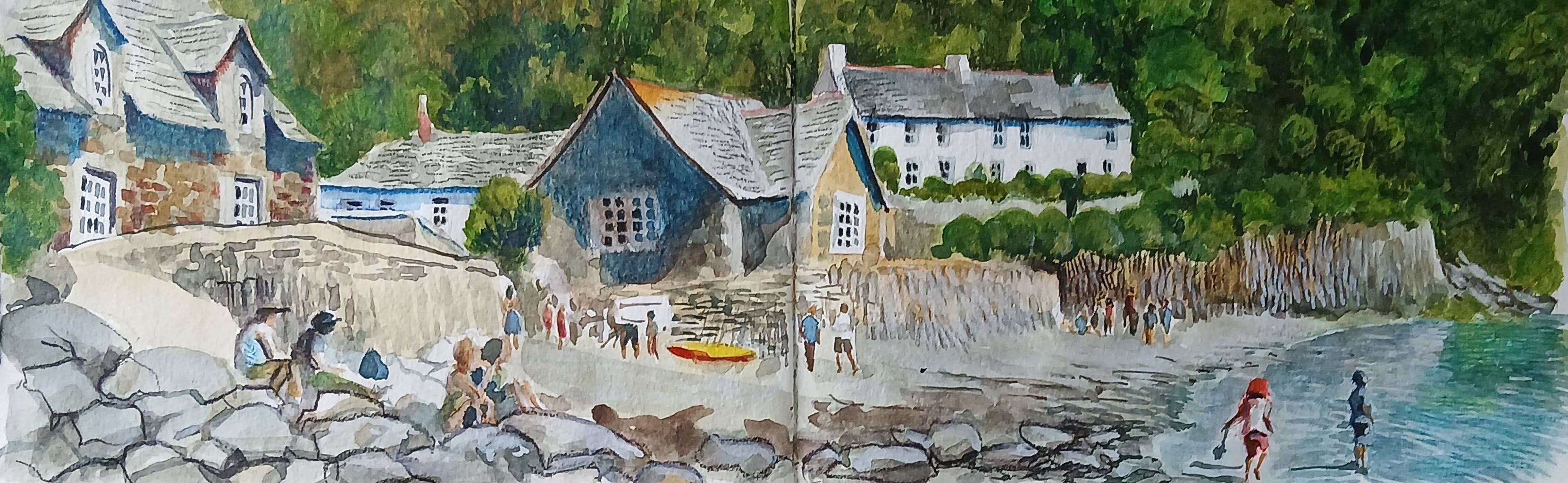 Helford River Seasons Sketchbook - Sarah Wimperis