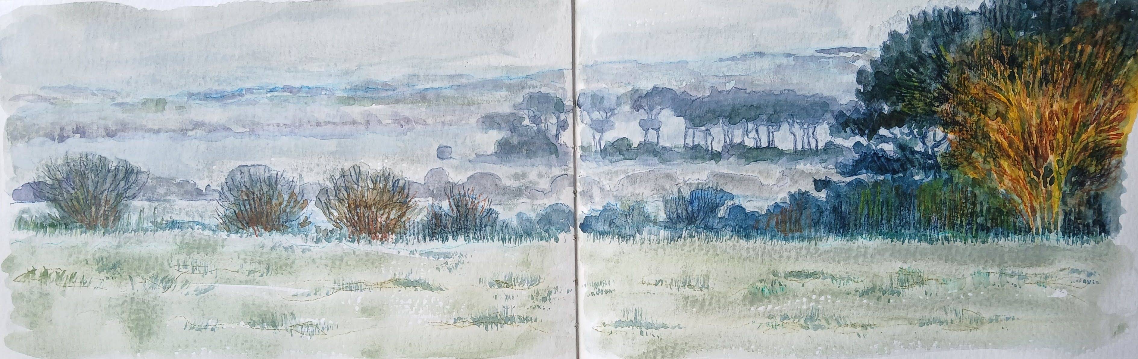 Helford River Seasons Sketchbook - Sarah Wimperis