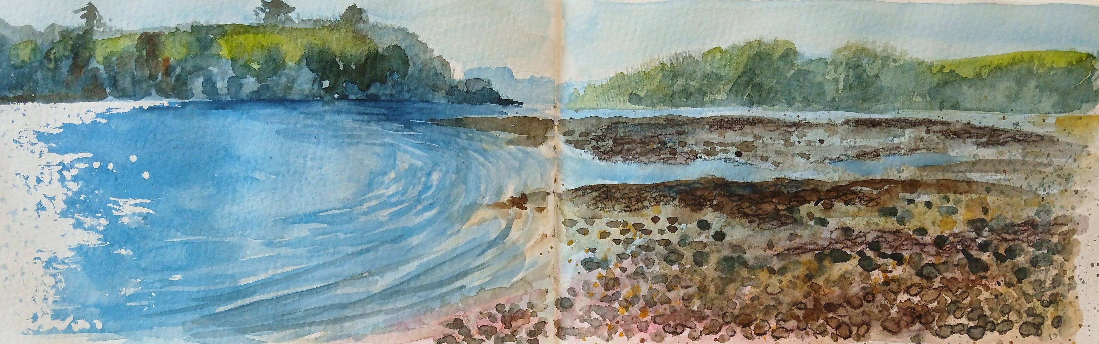 Helford River Seasons Sketchbook - Sarah Wimperis