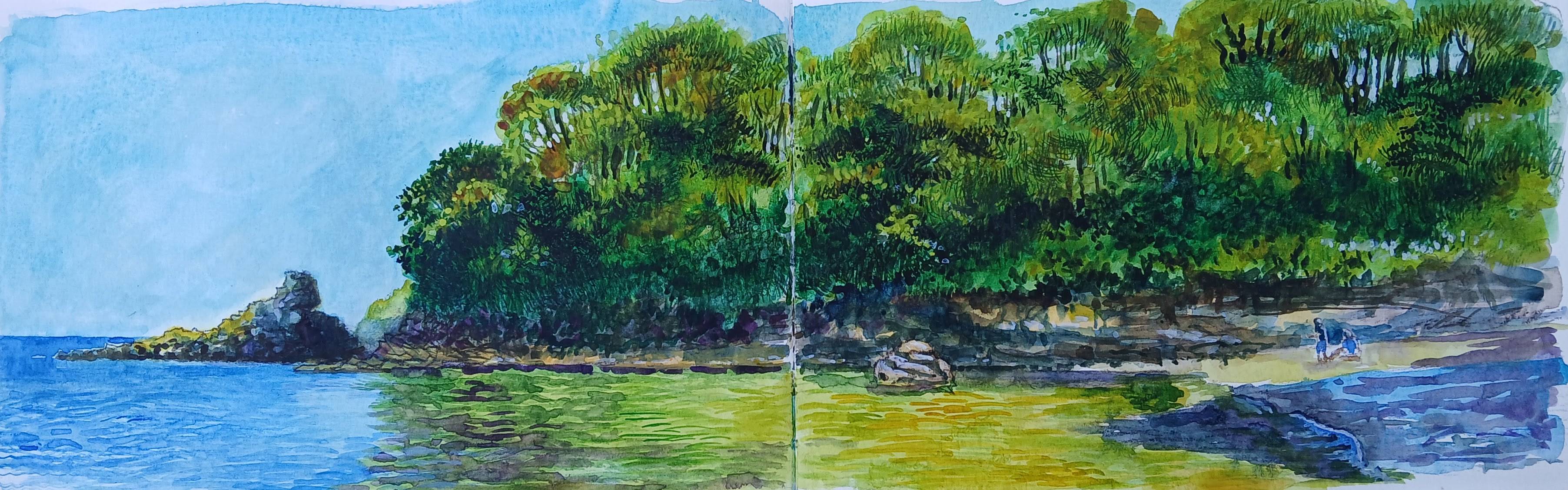 Helford River Seasons Sketchbook - Sarah Wimperis
