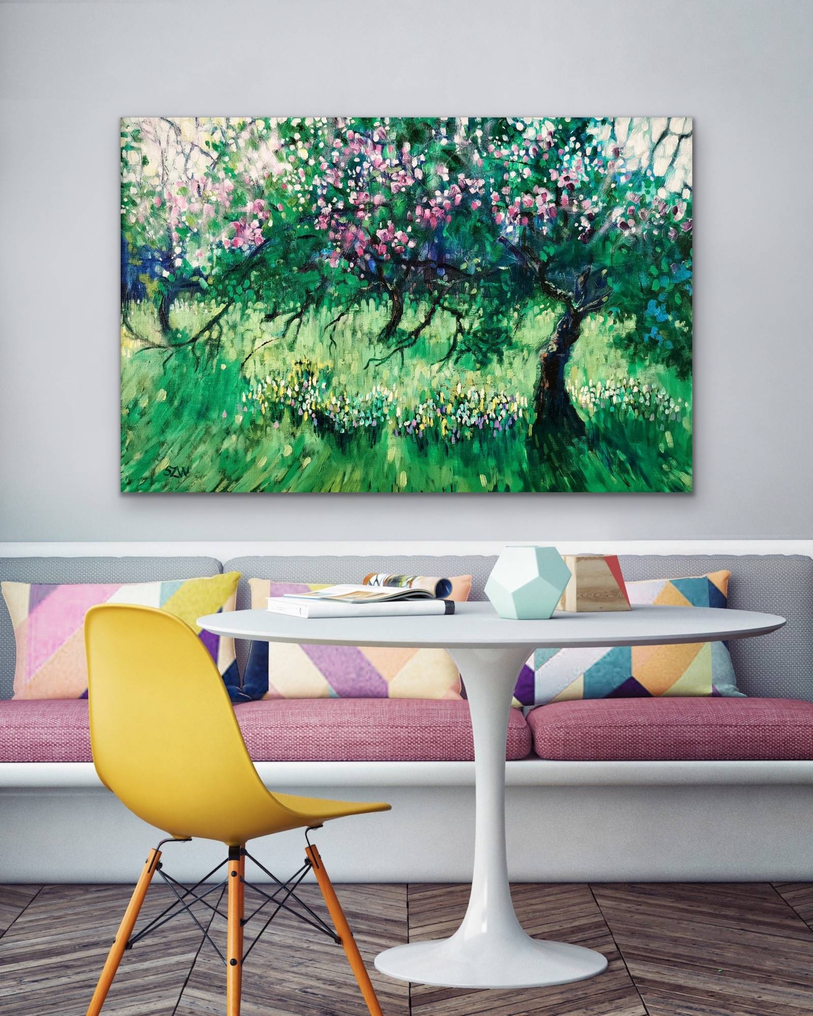 The Orchard, Extra Large print. Unframed - Sarah Wimperis