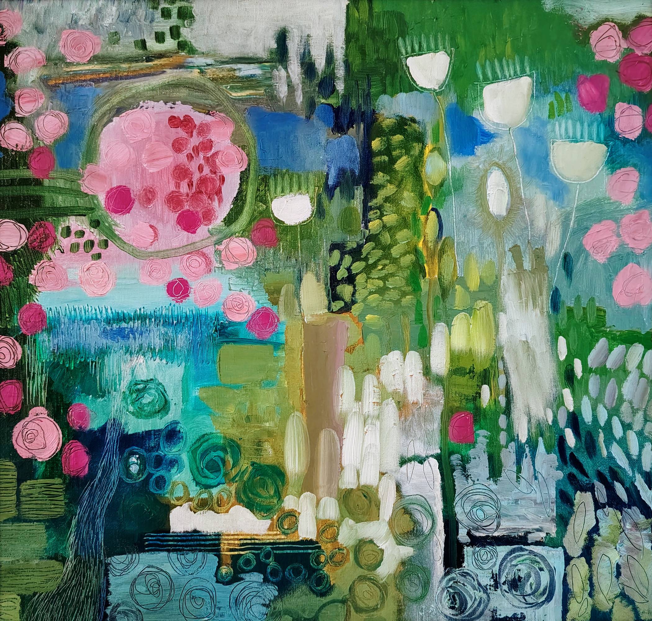 Everything in the Garden. Extra Large print. Unframed - Sarah Wimperis