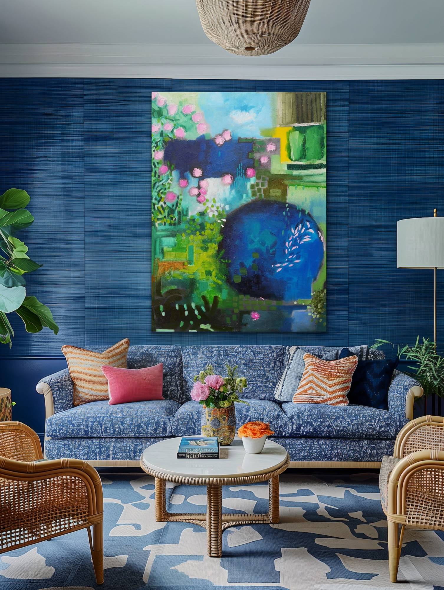 Taiao. Extra Large print. Unframed - Sarah Wimperis