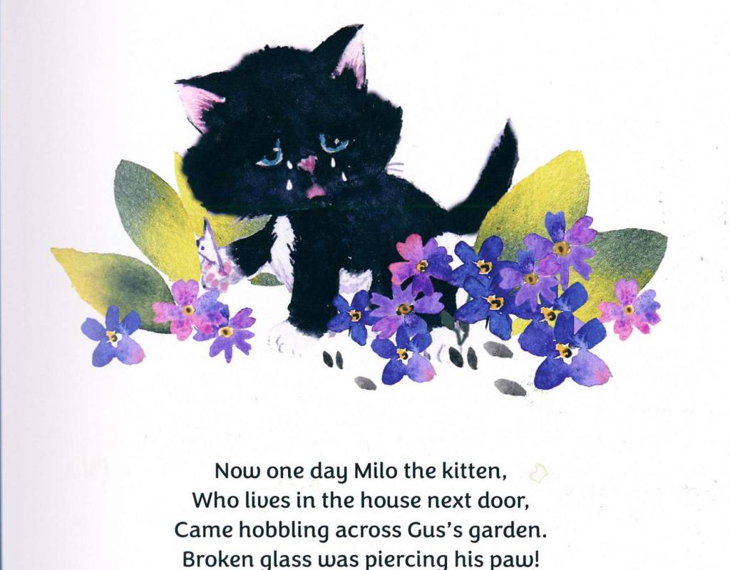 Illustrated Children's Book " Secret in the Garden" - 